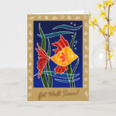 早く回復する カード (黄色い花)