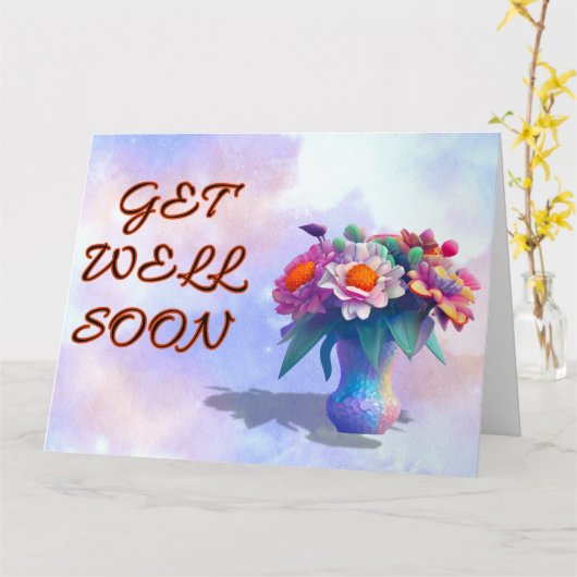 早く回復する カード (黄色い花)