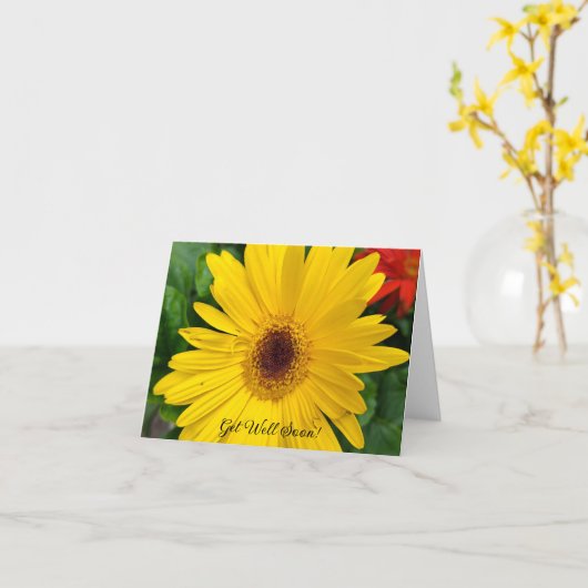 早く回復する カード (黄色い花)