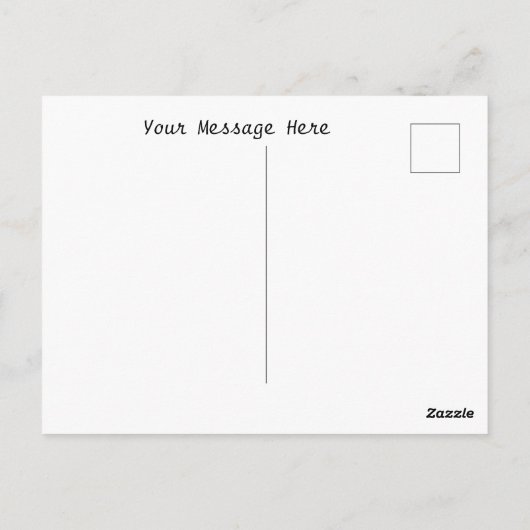 早く回復する |コーン付き猫 ポストカード (裏面)