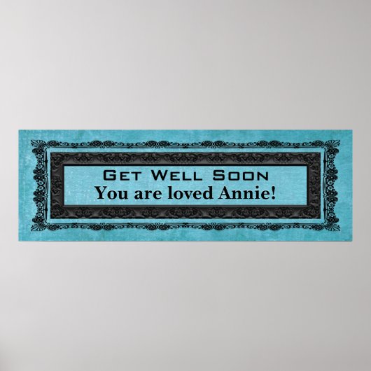 早く回復する ポスター (正面)