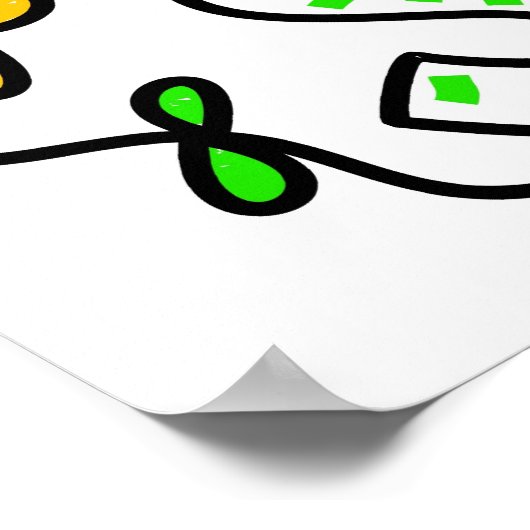 早く回復する ポスター (角)