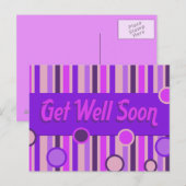 早く回復する ポストカード (正面/裏面)