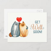 早く回復する ポストカード (正面/裏面)