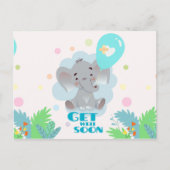 早く回復する ポストカード (正面)