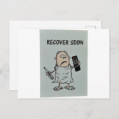 早く回復する ポストカード (正面/裏面)