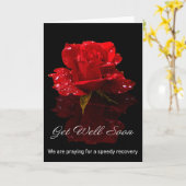 早く回復す#10 カード (黄色い花)