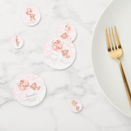 早く待てよ！テディベア赤ちゃんシャワー コンフェッティ