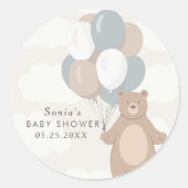 早く待てよ |ニュートラルブルーボーイ ラウンドシール (正面)