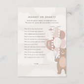 早く待てよ | ピンクママまたはパパのゲーム エンクロージャーカード (正面)