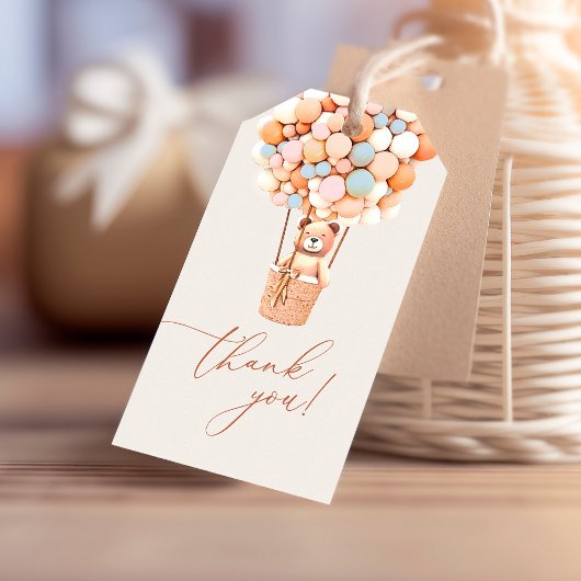 早く待てよ!ベビーシャワーギフトラベル ギフトタグ