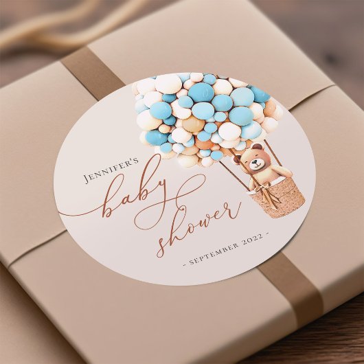 早く待てよ！ベビーシャワークラシックラウンドスティック ラウンドシール