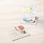 早く待てよ!ベビーシャワースクエア紙コースト スクエアペーパーコースター (インサイチュ)