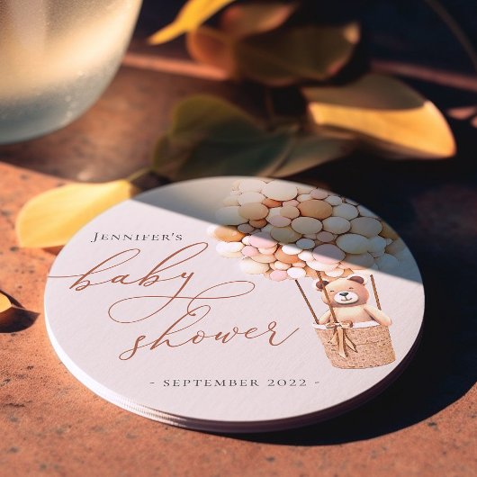 早く待てよ！ベビーシャワースクエア紙コースト ラウンドペーパーコースター