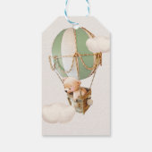 早く待てよ！ベビーシャワー招待状ギフトTa ギフトタグ (裏面)