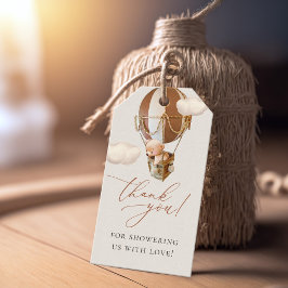 早く待てよ！ベビーシャワー招待状ギフトTa ギフトタグ