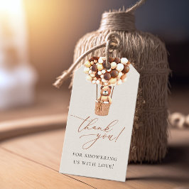 早く待てよ！ベビーシャワー招待状ギフトTa ギフトタグ