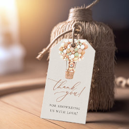 早く待てよ！ベビーシャワー招待状ギフトTa ギフトタグ