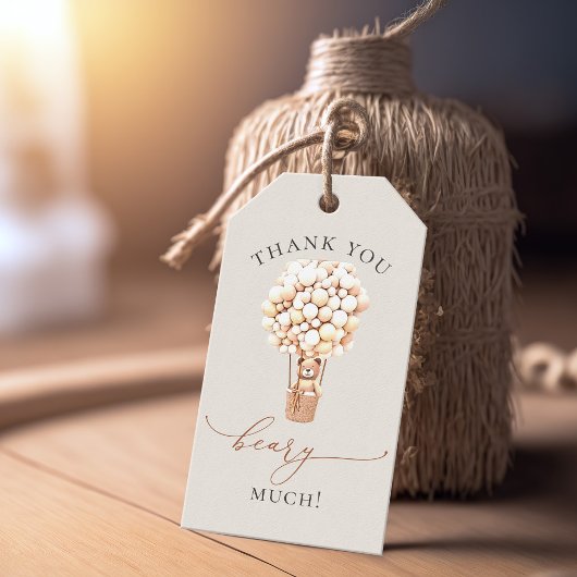 早く待てよ！ベビーシャワー招待状ギフトTa ギフトタグ