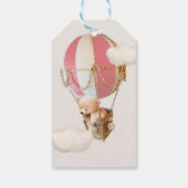 早く待てよ!ベビーシャワー招待状ギフトTa ギフトタグ (裏面)