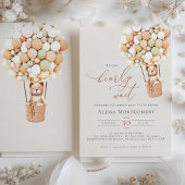 早く待てよ！ベビーシャワー招待状 招待状