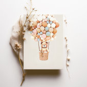 早く待てよ！ベビーシャワー招待状 招待状