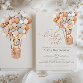 早く待てよ！ベビーシャワー招待状 招待状