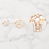 早く待てよ！ベビーシャワー紙吹雪 コンフェッティ (裏面)