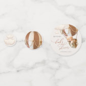 早く待てよ!ベビーシャワー紙吹雪 コンフェッティ (正面)