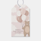 早く待てよ | ライトピンクの少女の好意 ギフトタグ (正面)