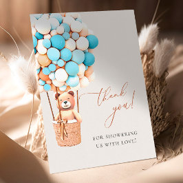 早く待てよ!赤ちゃんシャワーありがとうはがき ポストカード