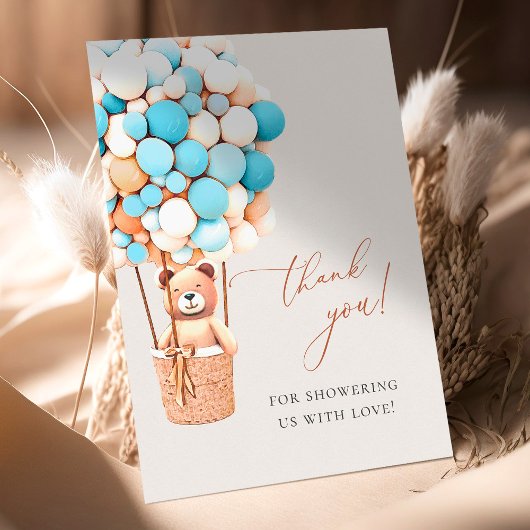 早く待てよ！赤ちゃんシャワーありがとうはがき ポストカード