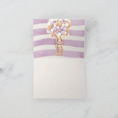 早く待てよ!赤ちゃんシャワーありがとう サンキューカード (内部)