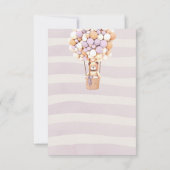 早く待てよ！赤ちゃんシャワーありがとう サンキューカード (裏面)