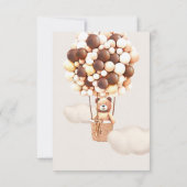 早く待てよ!赤ちゃんシャワーありがとう サンキューカード (裏面)