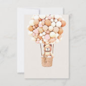 早く待てよ！赤ちゃんシャワーありがとう サンキューカード (裏面)