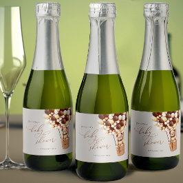 早く待てよ！赤ちゃんシャワーきらめくワインラボ スパークリングワインラベル