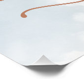 早く待てよ！赤ちゃんシャワーの本とプレゼント ポスター (コーナー)