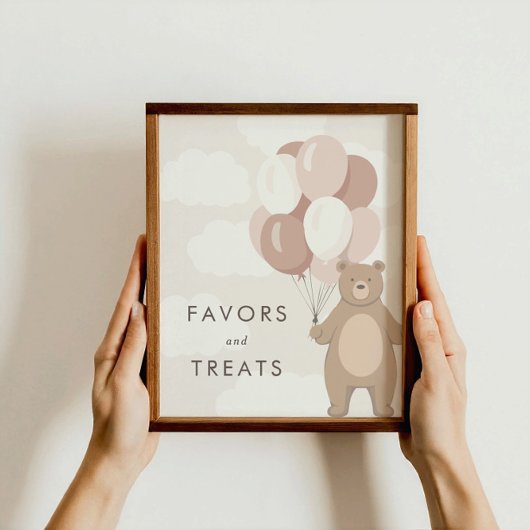 早く待てよ |赤ちゃんシャワーの特典とお菓子 ポスター