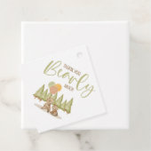 早く待てよ |赤ちゃんシャワーギフトラベル フェイバータグ (インサイチュ)