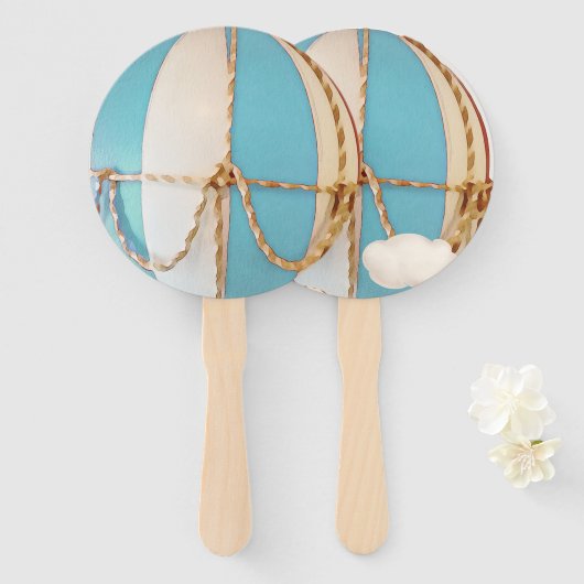 早く待てよ!赤ちゃんシャワーハンドファン ハンドファン (正面&裏面)