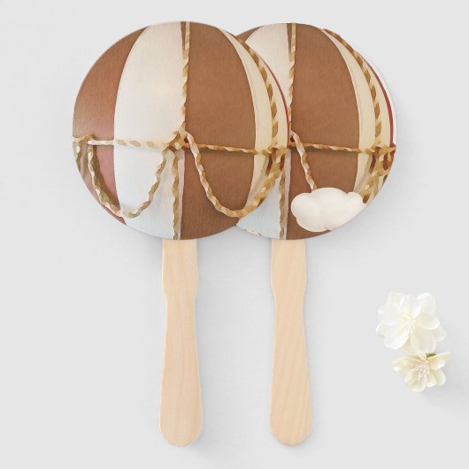 早く待てよ！赤ちゃんシャワーハンドファン ハンドファン (正面&裏面)