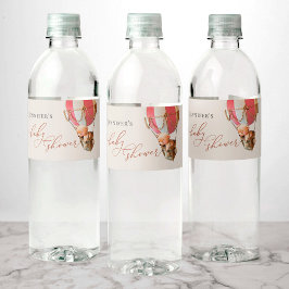 早く待てよ!赤ちゃんシャワー水ボトルラベル ペットボトルラベル