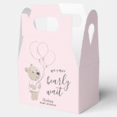 早く待てよ | Teddy Bear Baby Shower フェイバーボックス (オープン)