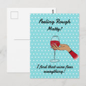 早く治してね ポストカード (正面/裏面)