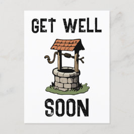 早く治してね ポストカード