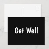 早く治ってねカード ポストカード (正面/裏面)