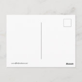 早く治ってねユーモア ポストカード (裏面)