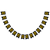 早く治ってね!ひまわりガーランドバナー バンティングフラッグ (全)