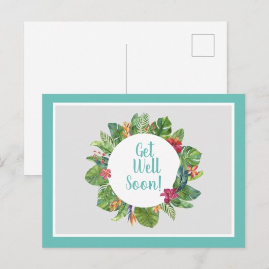 早く治ってね ポストカード (正面/裏面)